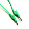 Cable banana banana apilable 1m reforzado verde