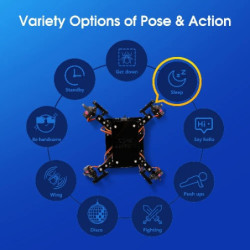 Kit robot araña bionico ACEBOTT QD020