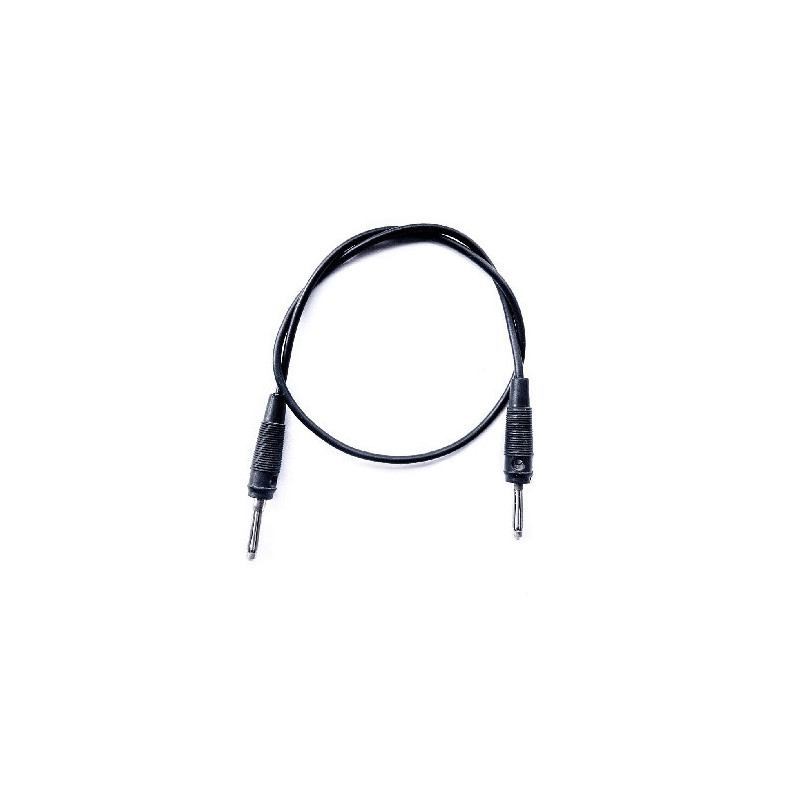 Cable banana banana 60cm reforzado negro