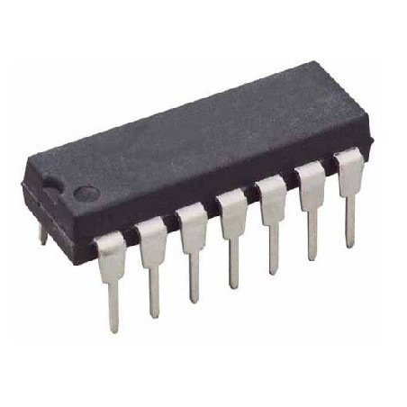74LS01 Compuerta NAND 2 entradas