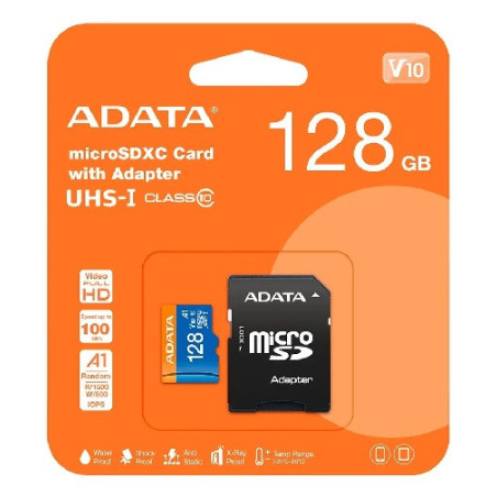 Memoria MicroSD 128GB cl. 10 Adata