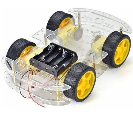 Chasis carro armado de 4 llantas