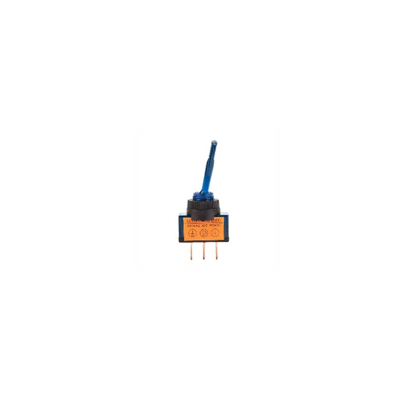 Switch azul ON-OFF Palanca con piloto SW-095BL