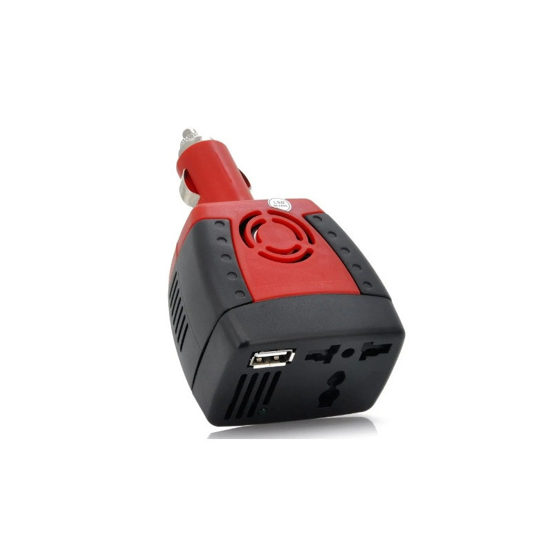 Inversor portátil para auto 150W 12V-220V