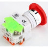 Botón De Emergencia tipo Hongo 600V 10A PB-082