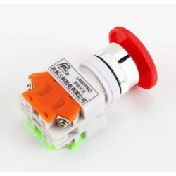 Botón De Emergencia tipo Hongo 600V 10A PB-082