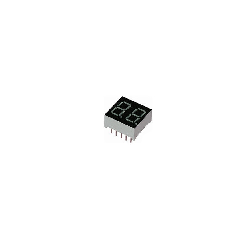Display 7 segmentos doble catodo comun mini