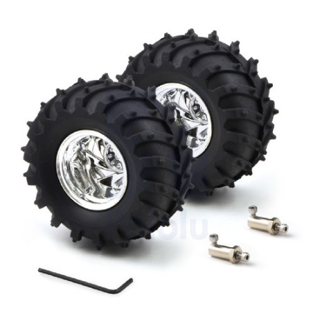 Par de ruedas Thumper 1557 Pololu