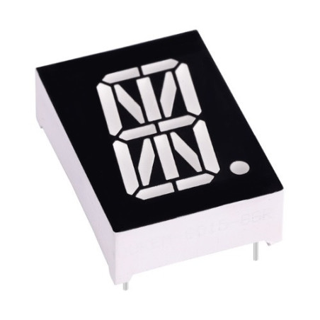 Display 16 segmentos anodo comun